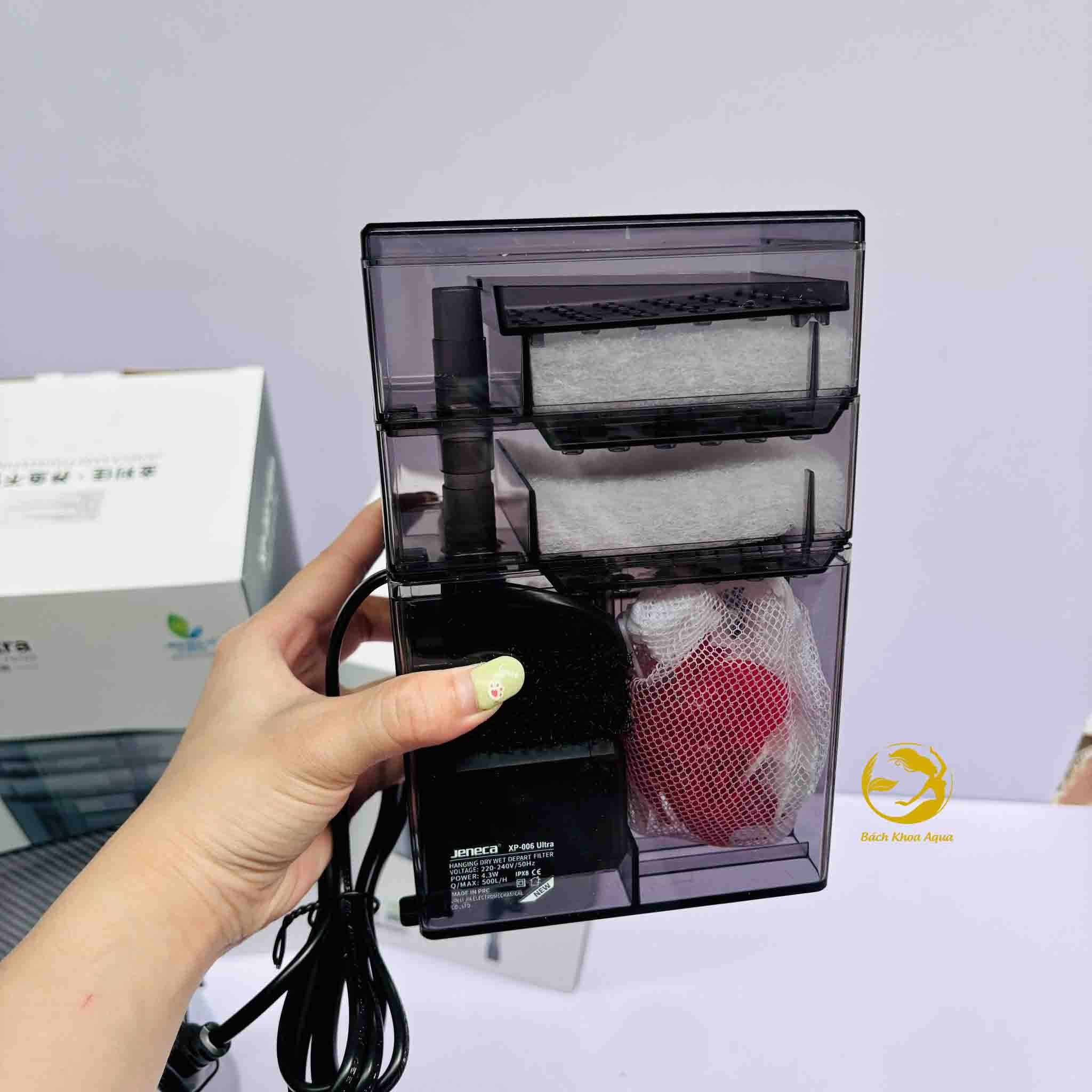 Máy lọc thác Jeneca XP-006 / XP-007 Ultra tích hợp dàn mưa và lọc váng mới nhất